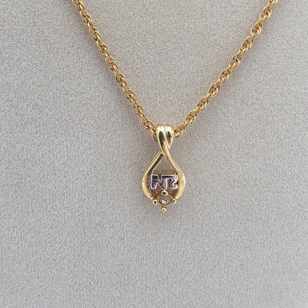 Nina Ricci Tear Drop Necklace